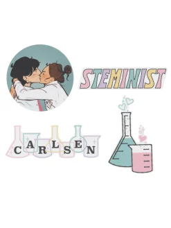 Ali Hazelwood: The Love Hypothesis Stickers - Set of 4