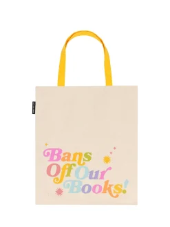 Bans off our Books tote bag