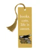 Books. Cats. Life is Sweet. bookmark