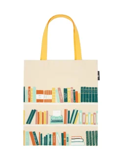 Bookshelf tote bag