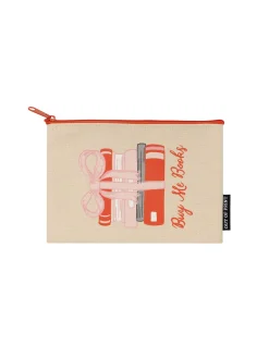 Buy Me A Book Stack pouch