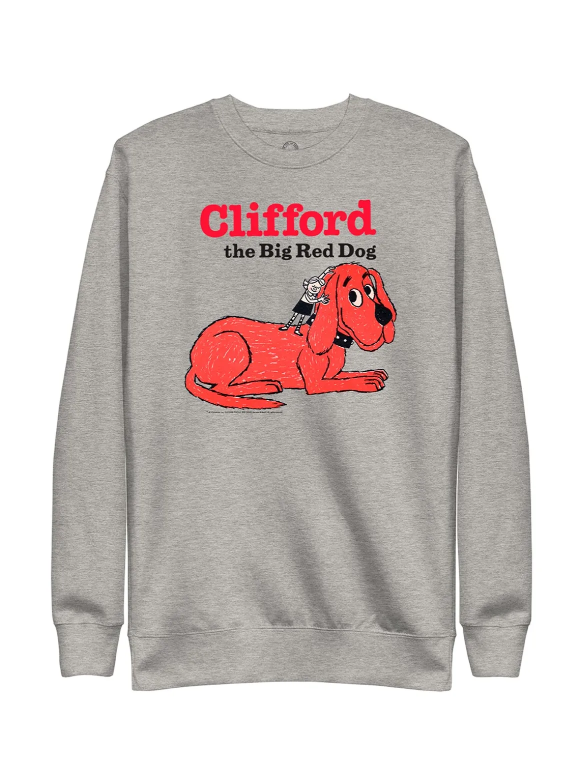 Clifford the Big Red Dog Unisex Sweatshirt (Print Shop)