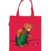 Corduroy tote bag