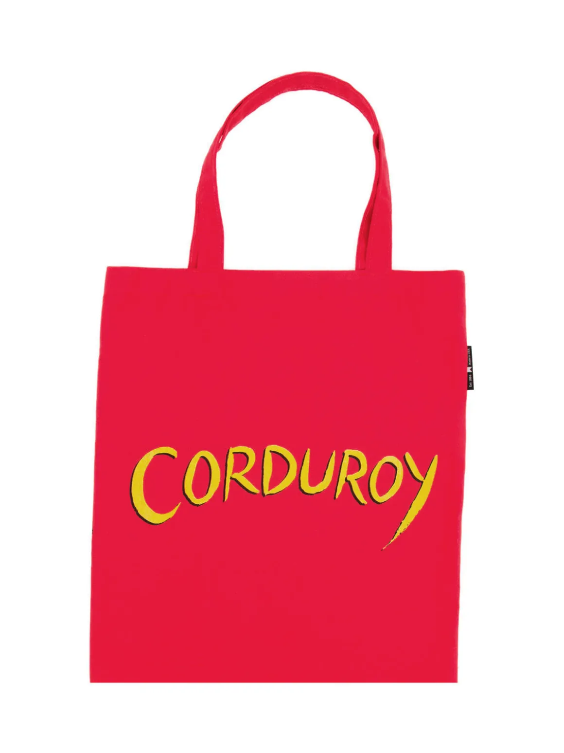Corduroy tote bag