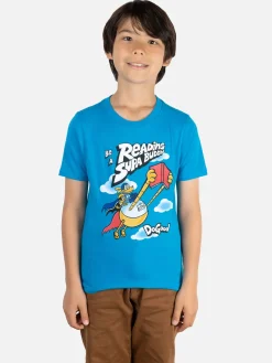 Dog Man: Be a Reading Supa Buddy Kids' T-Shirt