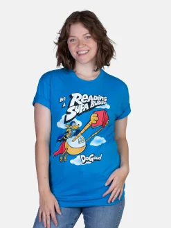 Dog Man: Be a Reading Supa Buddy Unisex T-Shirt