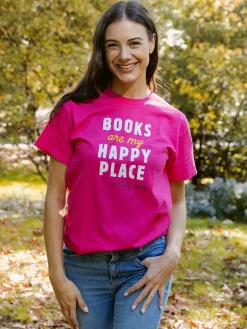 Emily Henry - Books Are My Happy Place Unisex T-Shirt