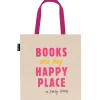 Emily Henry - Books Are My Happy Place tote bag