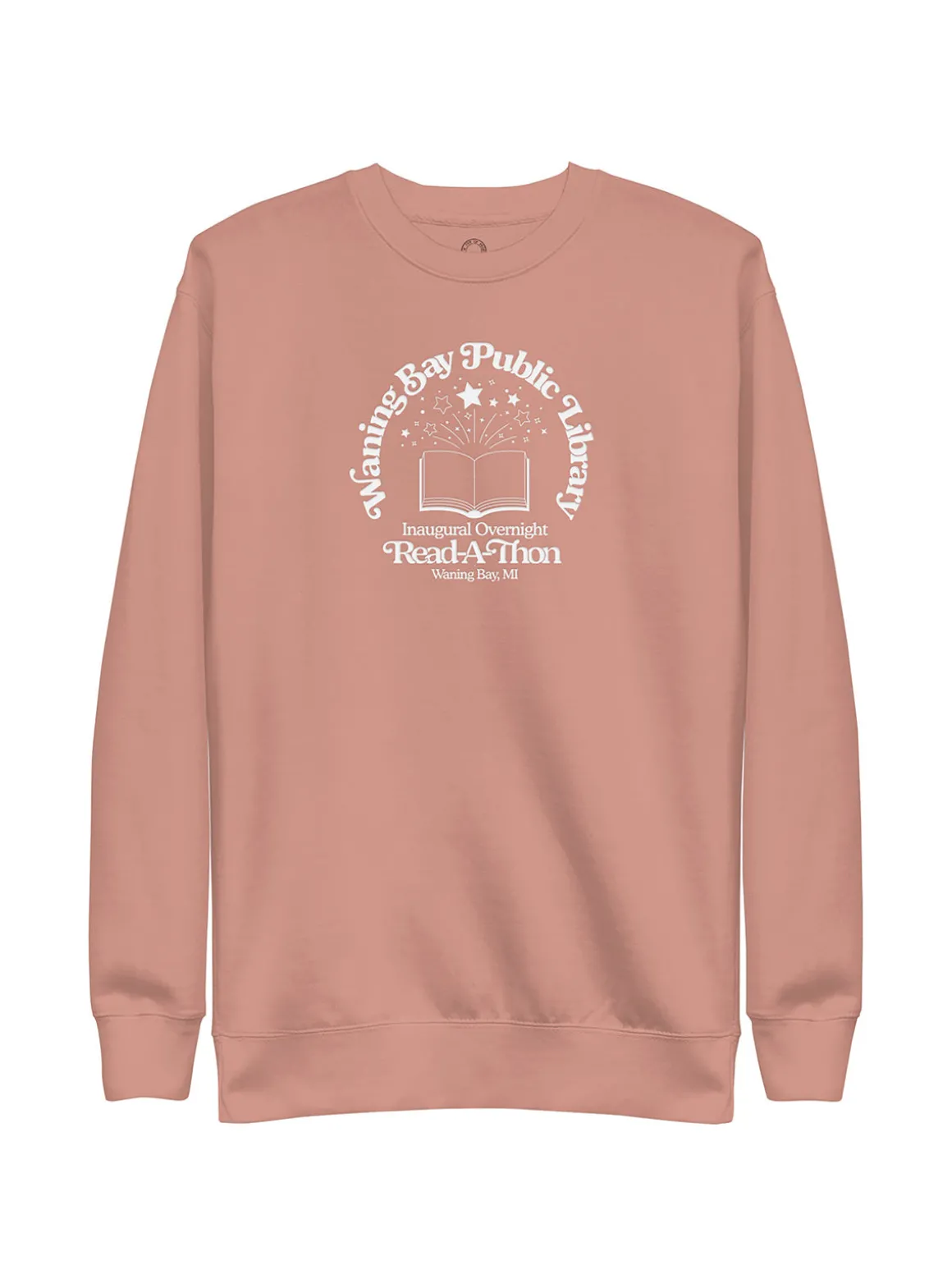 Emily Henry - Funny Story Waning Bay Public Library Embroidered Unisex Sweatshirt (Print Shop)