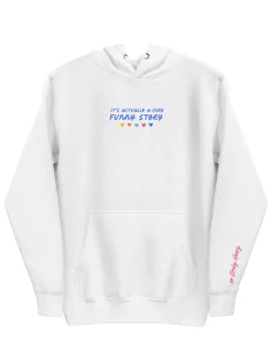 Emily Henry - Funny Story Embroidered Unisex Hoodie (Print Shop)
