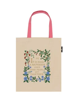 Emma (Puffin in Bloom) tote bag