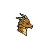 Fourth Wing: Andarna enamel pin