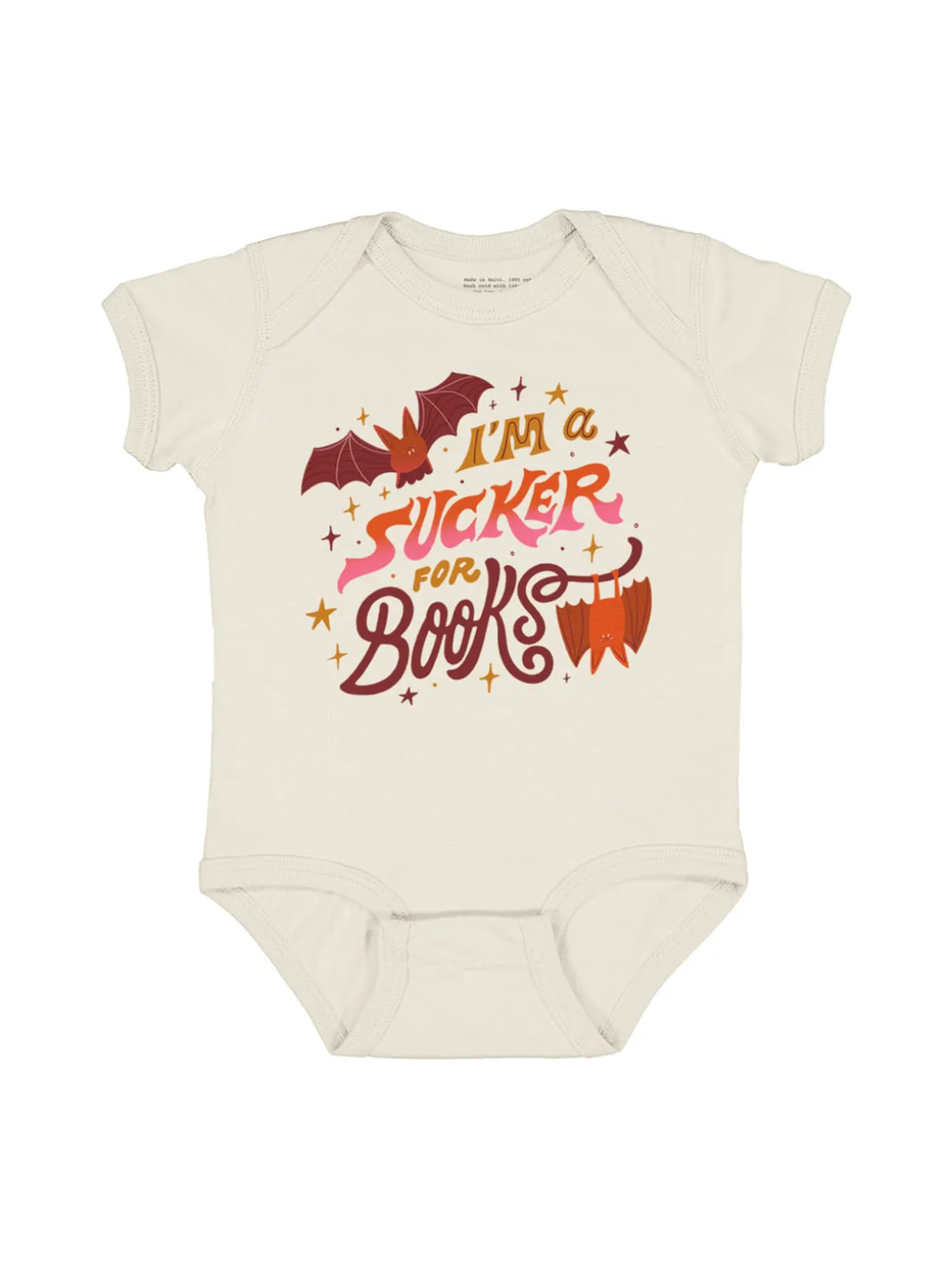 I'm a Sucker for Books baby bodysuit