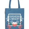 Jorge Luis Borges Paradise Will Be a Kind of Library tote bag