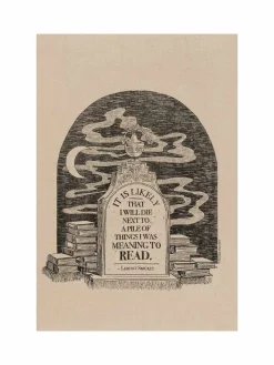 Lemony Snicket: Things I Was Meaning to Read tote bag