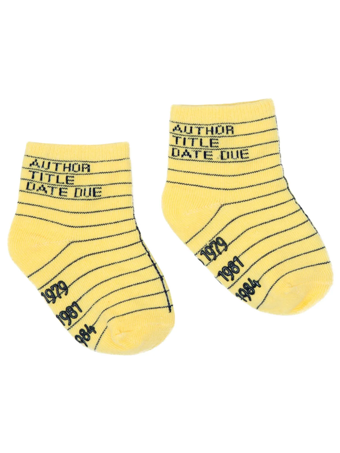 Library Card Children's Socks (4-pack)