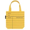 Library Card mini tote bag