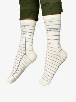 Library Card: White socks