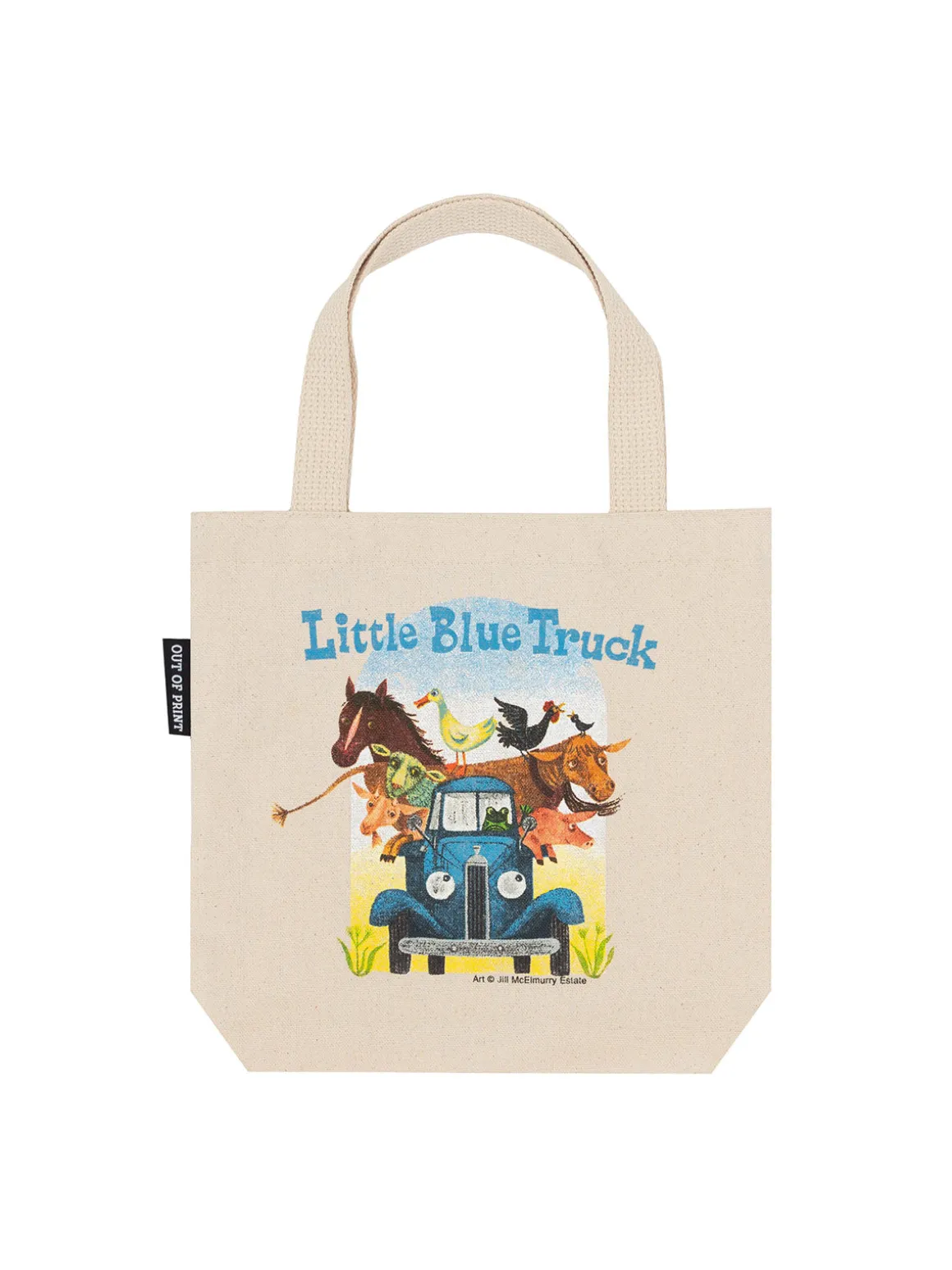 Little Blue Truck mini tote bag