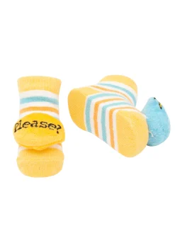 Mo Willems Baby Rattle Socks (2-pack)