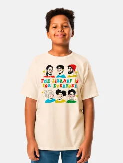Mychal Threets: The Library is for Everyone Youth T-Shirt (Print Shop)