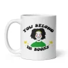 Mychal Threets: You Belong in Books Mug (Print Shop)