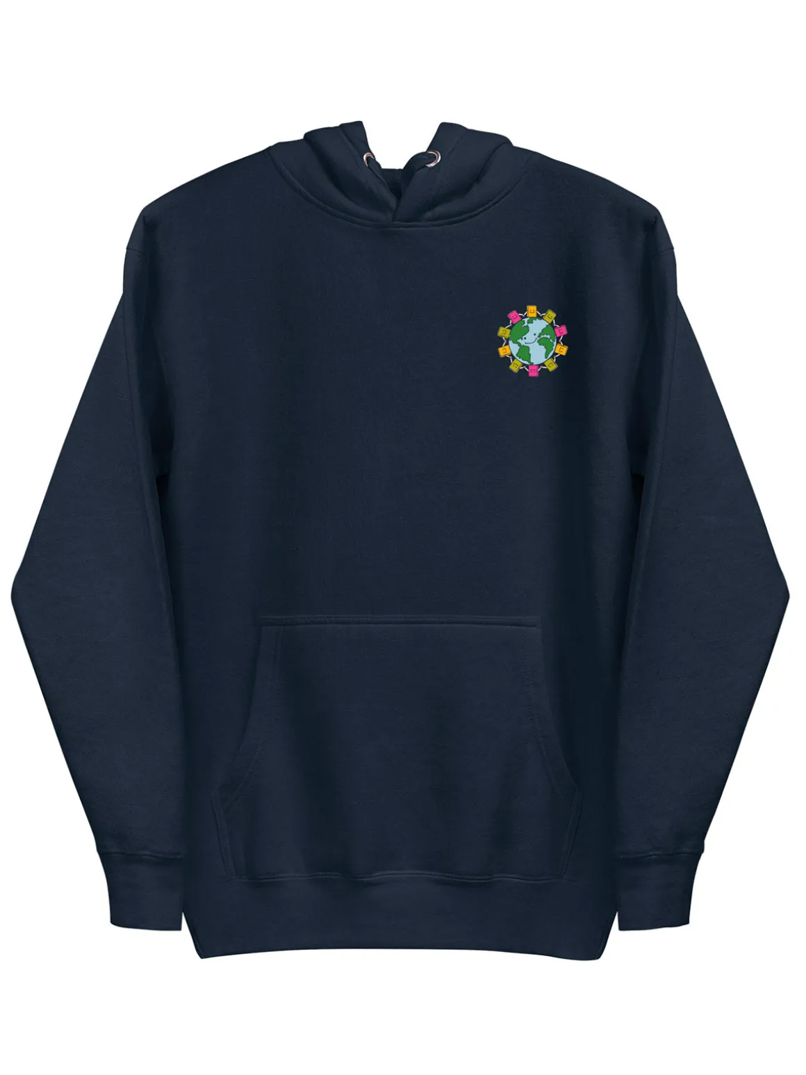 Only Planet with Books Unisex Hoodie (Print Shop)