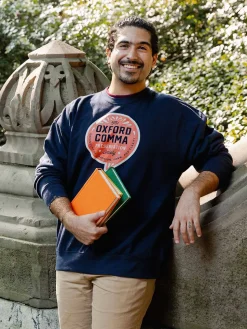 Oxford Comma Preservation Society Unisex Sweatshirt (Print Shop)