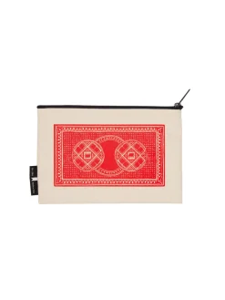 Queen of Books pouch