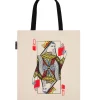 Queen of Books tote bag