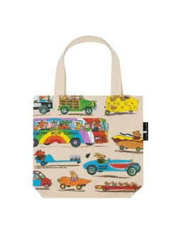 Richard Scarry: Cars and Trucks and Things That Go mini tote bag