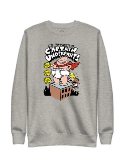 The Adventures of Captain Underpants Unisex Sweatshirt (Print Shop)