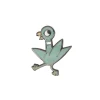 The Pigeon enamel pin