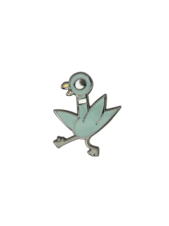 The Pigeon enamel pin