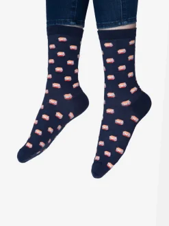 To Be Read Book Stack socks