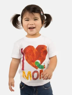 World of Eric Carle I Love Mom with The Very Hungry Caterpillar Kids' Tee