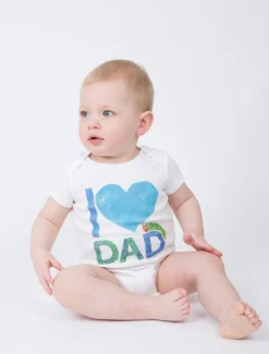 World of Eric Carle I Love Dad with The Very Hungry Caterpillar baby bodysuit