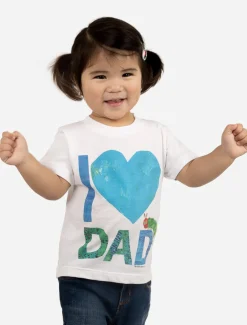 World of Eric Carle I Love Dad with The Very Hungry Caterpillar Kids' Tee