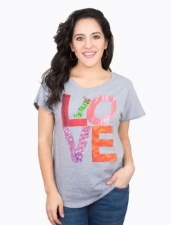 World of Eric Carle Love from The Very Hungry Caterpillar Women’s Relaxed Fit T-Shirt