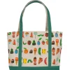 World of Eric Carle The Very Hungry Caterpillar large zippered tote